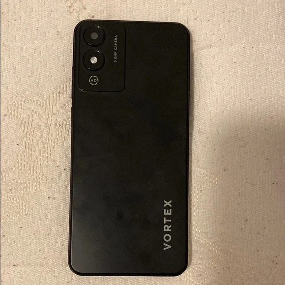 Vortex ZG65 Black Smartphone with Modern Design